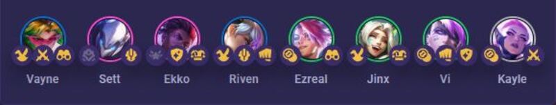 Tướng Đội hình Vayne biệt đội siêu thú