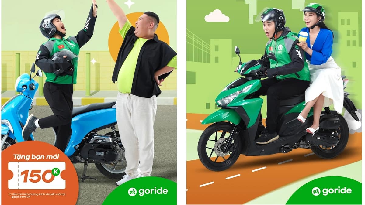 ứng dụng gọi xe gojek