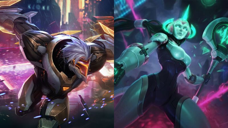 Zed và Soraka tướng DTCL mùa 8 meta 12.23 mạnh