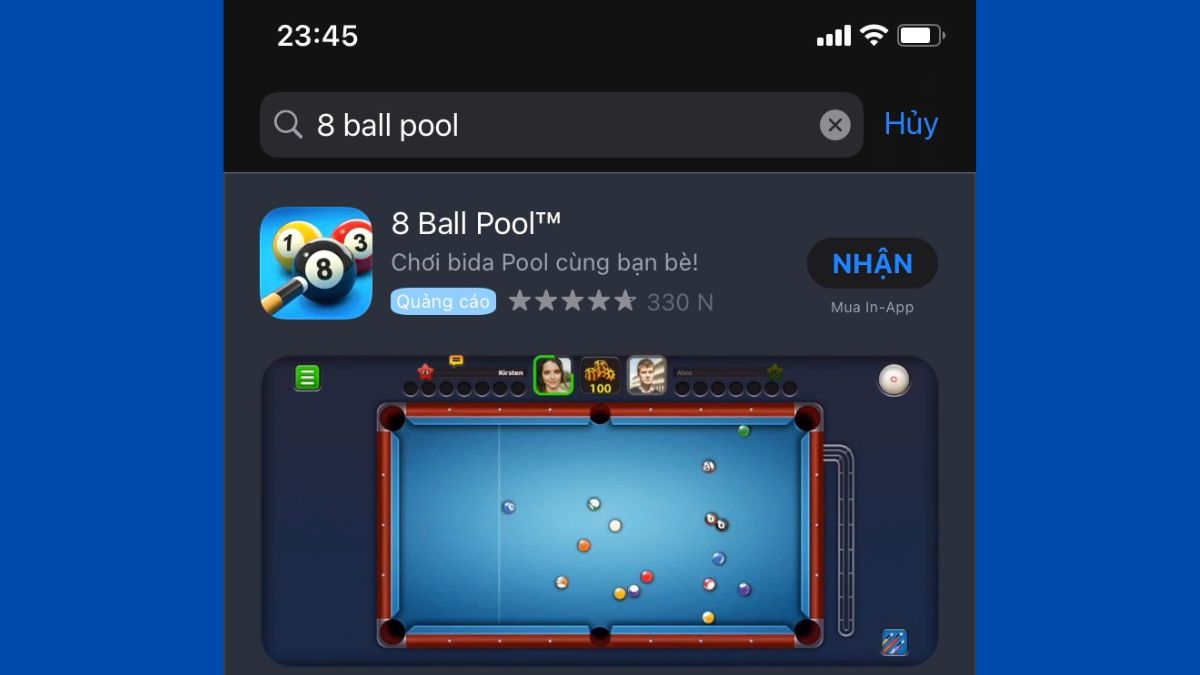 Cách tải 8 Ball Pool trên iOS bước 3