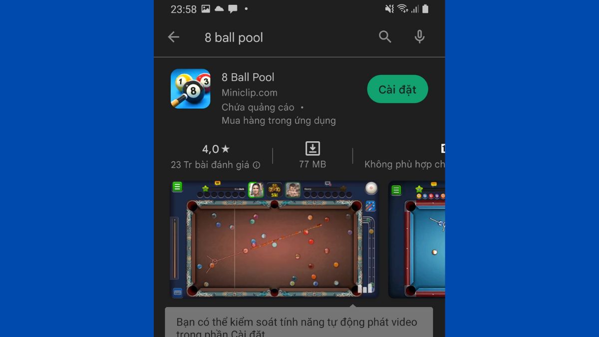 Cách tải 8 Ball Pool APK trên Android bước 4