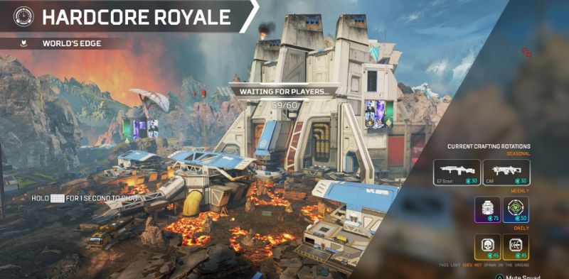 chế độ chơi hardcore royale