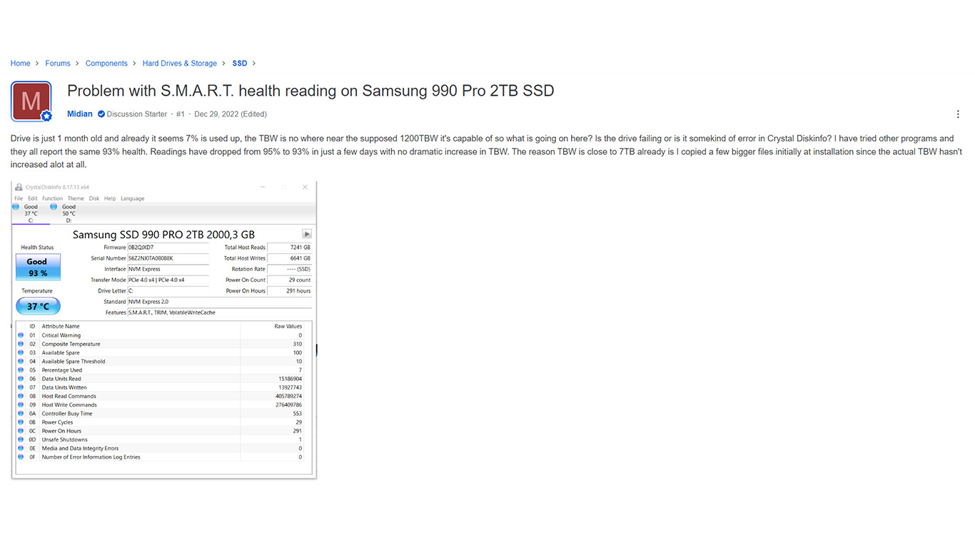 SSD Samsung 990 Pro