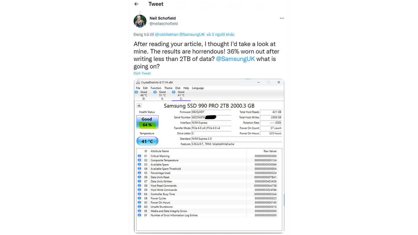 SSD Samsung 990 Pro