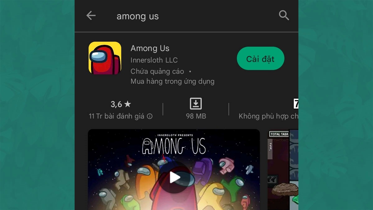 Cách tải Among Us trên điện thoại iOS bước 3