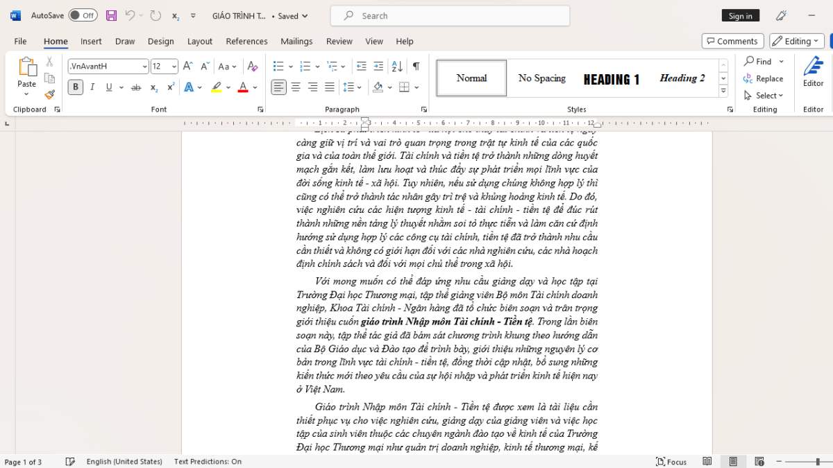 Chuyển PDF sang Word không lỗi font bằng Microsoft Word bước 4