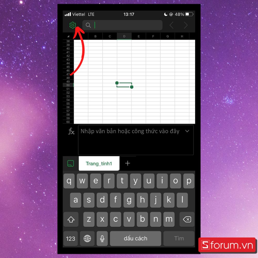Một số thao tác của Excel trên điện thoại mà bạn nên biết - Ảnh 8