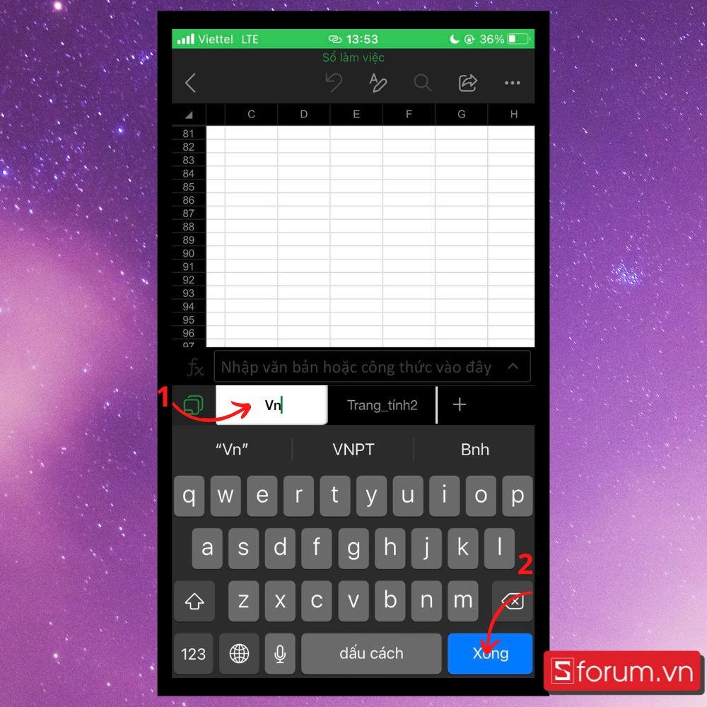 Một số thao tác của Excel trên điện thoại mà bạn nên biết - Ảnh 23
