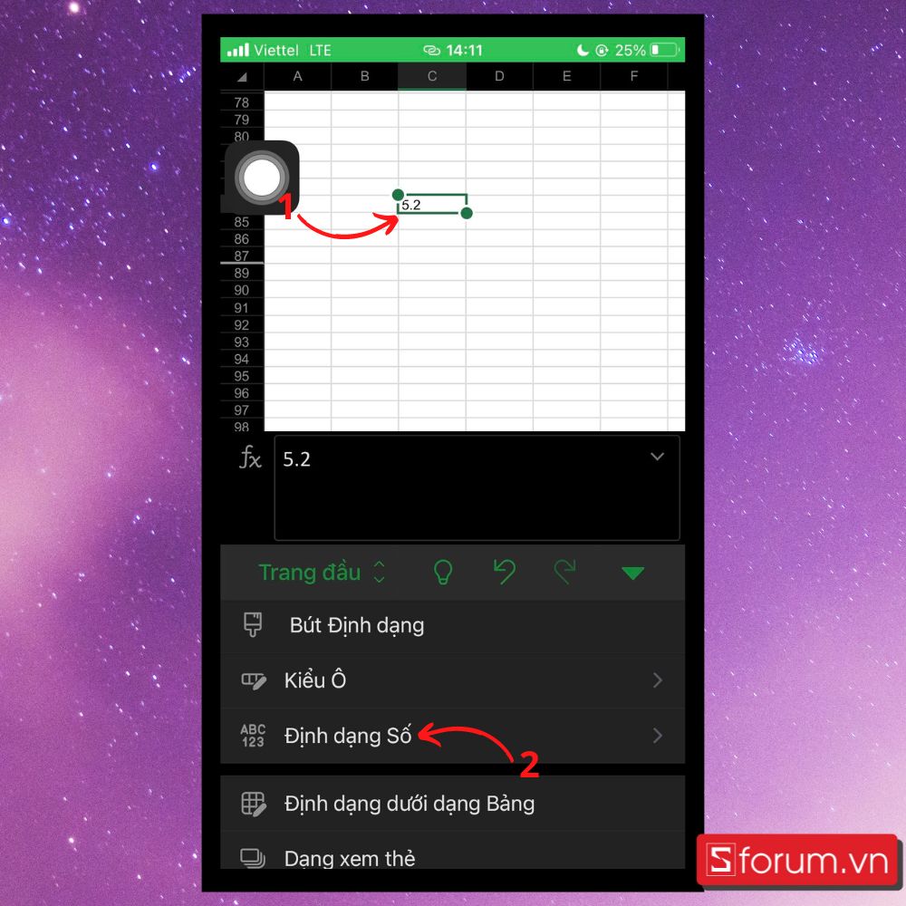 Một số thao tác của Excel trên điện thoại mà bạn nên biết - Ảnh 26