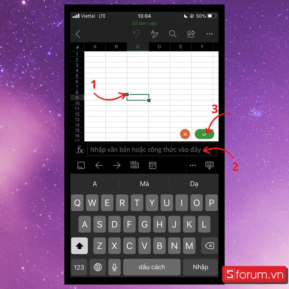 Một số thao tác của Excel trên điện thoại mà bạn nên biết - Ảnh 2