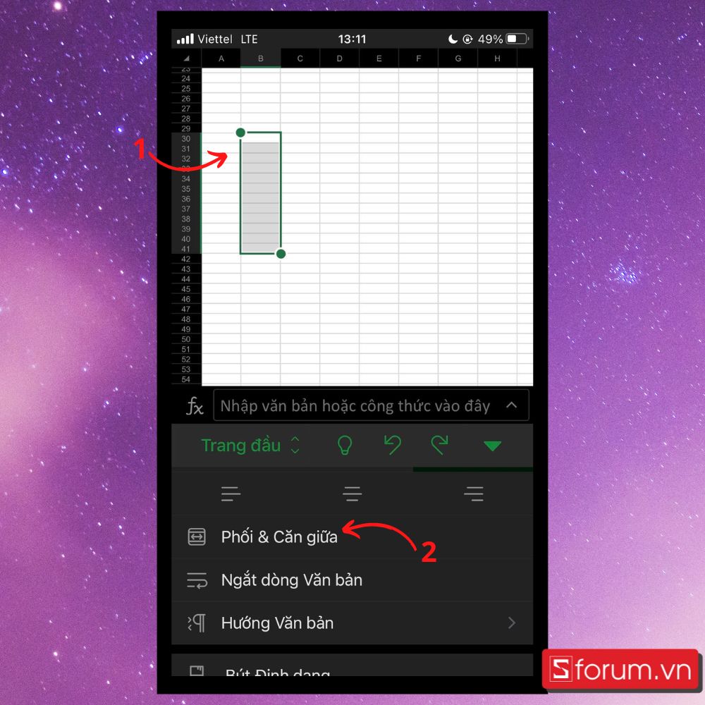 Một số thao tác của Excel trên điện thoại mà bạn nên biết - Ảnh 6