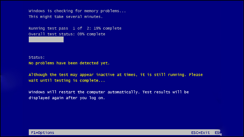Sử dụng Windows Memory Diagnostic để kiểm tra lỗi RAM 4