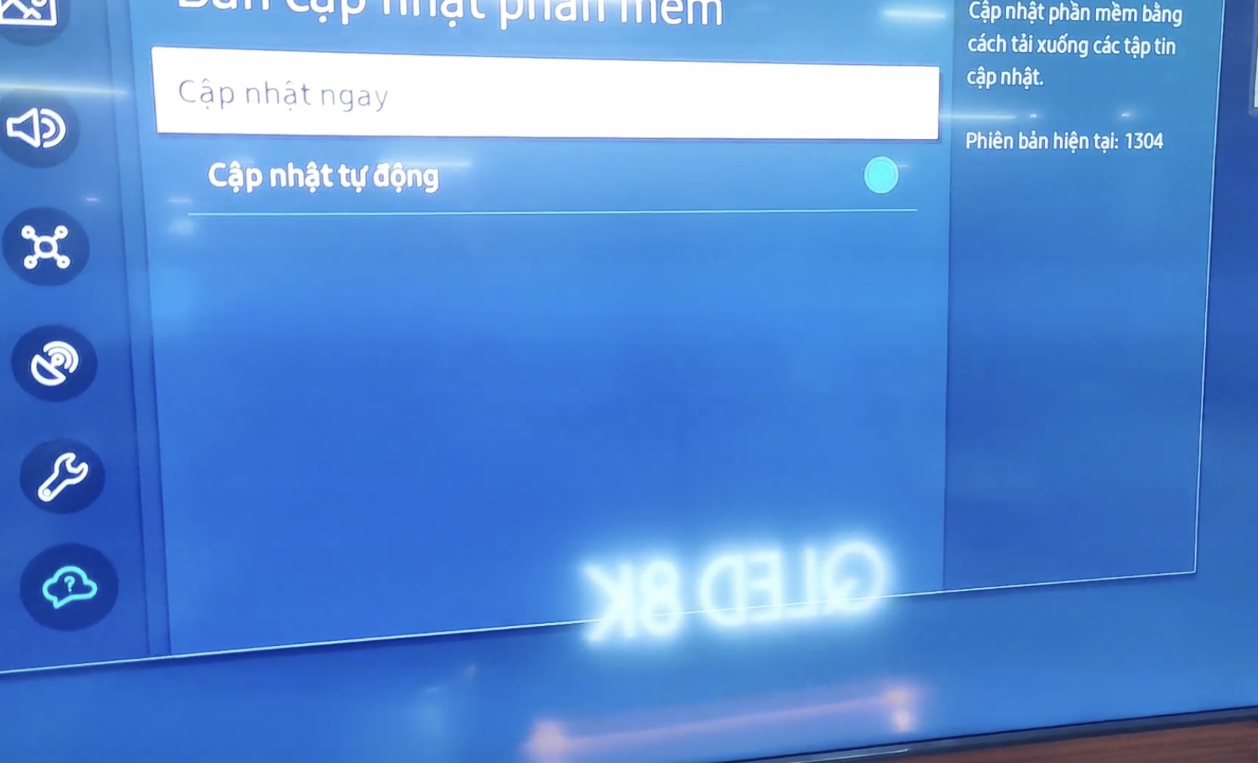 Hướng dẫn cập nhật phần mềm - Bước 3