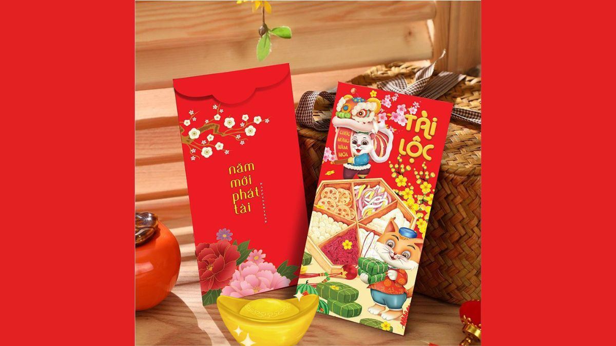 Bao lì xì năm mới phát tài