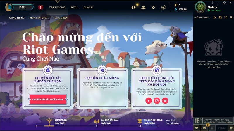 Những thay đổi thú vị tại máy chủ LMHT mới của Riot, bạn đã biết chưa?