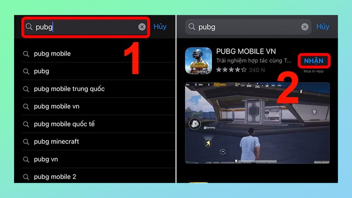 Cách tải PUBG Mobile VN trên điện thoại iOS