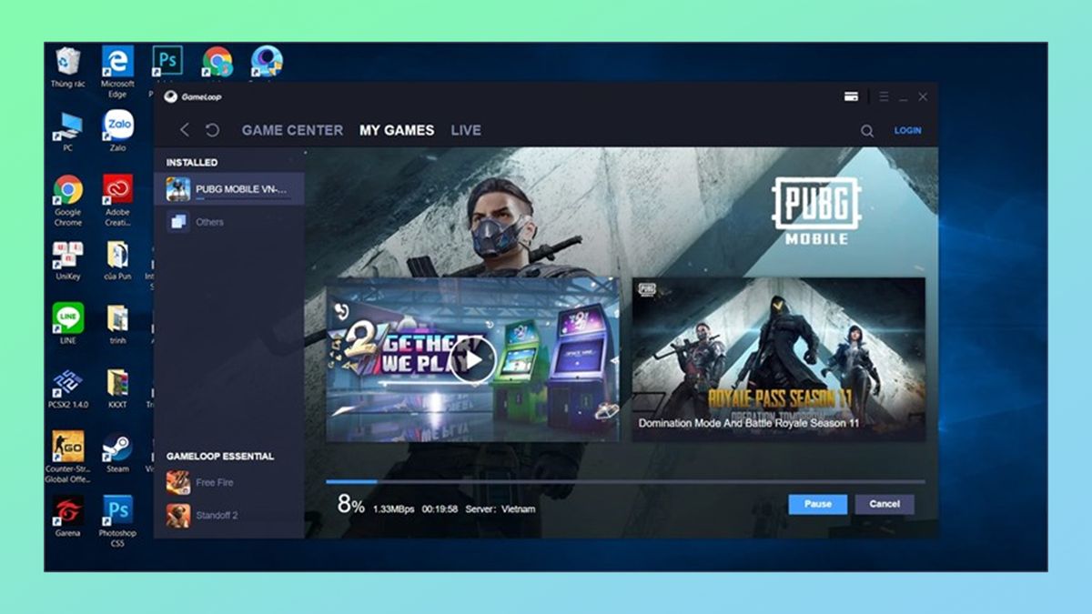 Dịch Vụ Cài Game Pubg Mobile Vn Trên Pc