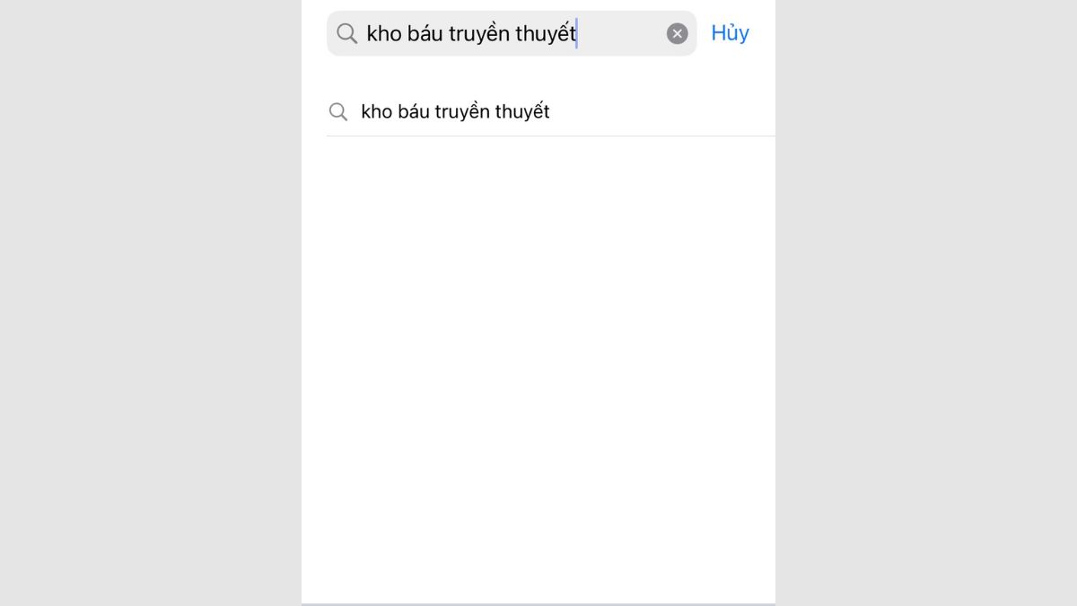 Cách tải Kho Báu Truyền Thuyết trên iOS bước 2