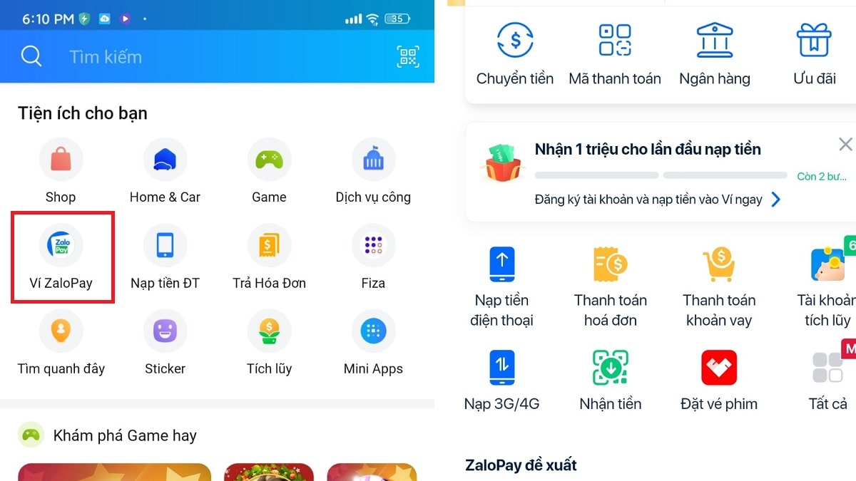 Thanh toán online siêu tiện lợi qua ví điện tử “ZaloPay”