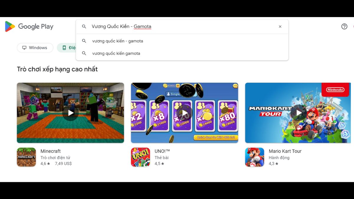 Tải Vương Quốc Kiến - Gamota trên Android