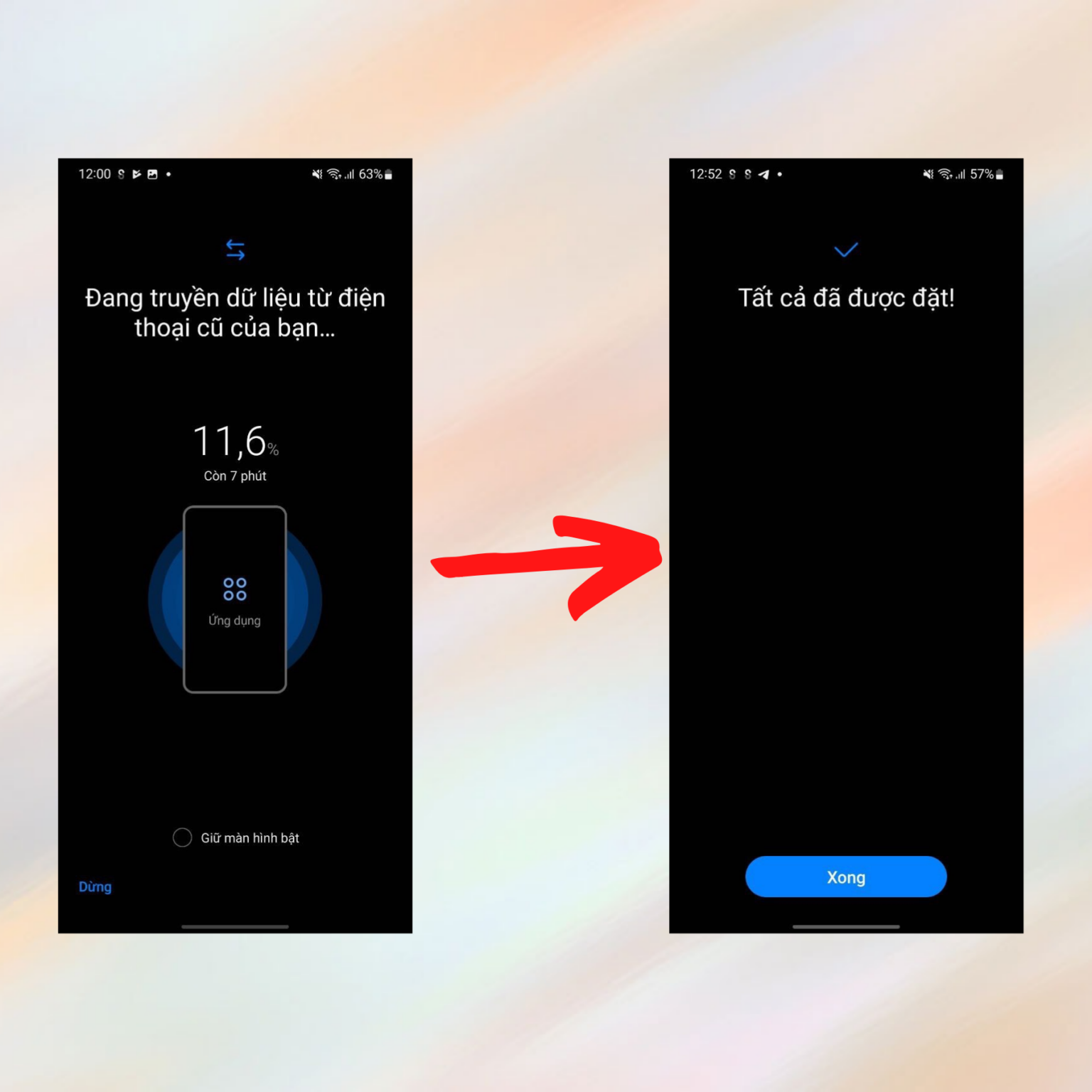 Cách chuyển dữ liệu từ điện thoại cũ sang Samsung Galaxy S23 Series 10