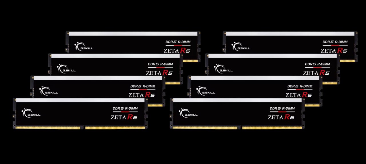 G.Skill trình làng RAM Zeta R5 DDR5 RDIMM hỗ trợ khả năng ép xung với ...