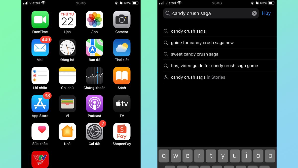 tải Candy Crush Saga trên iOS