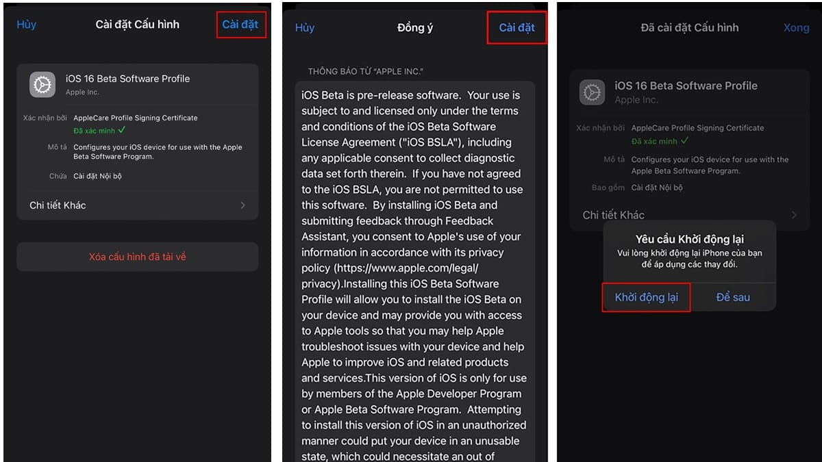 Hướng dẫn cách cập nhật iOS 16.3 bước 4