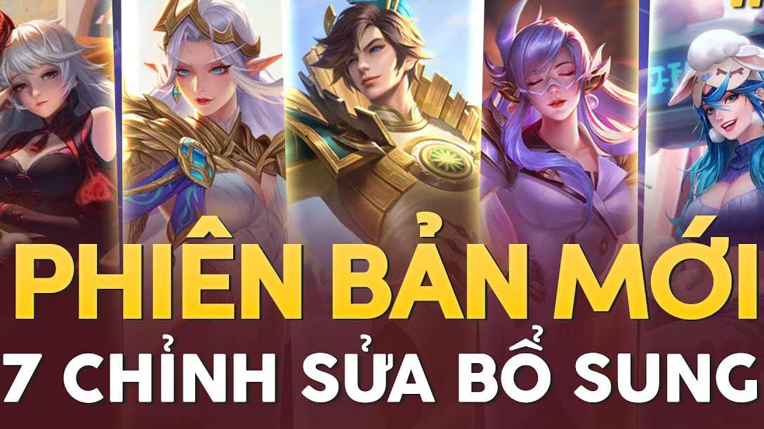 Chỉnh sửa tướng Liên Quân phiên bản Tu Di Giới