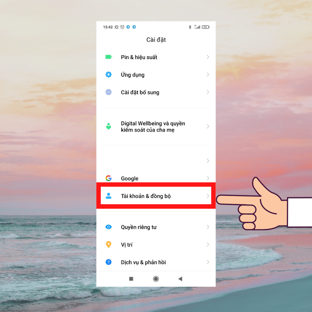Chuyển bằng tài khoản Google 1