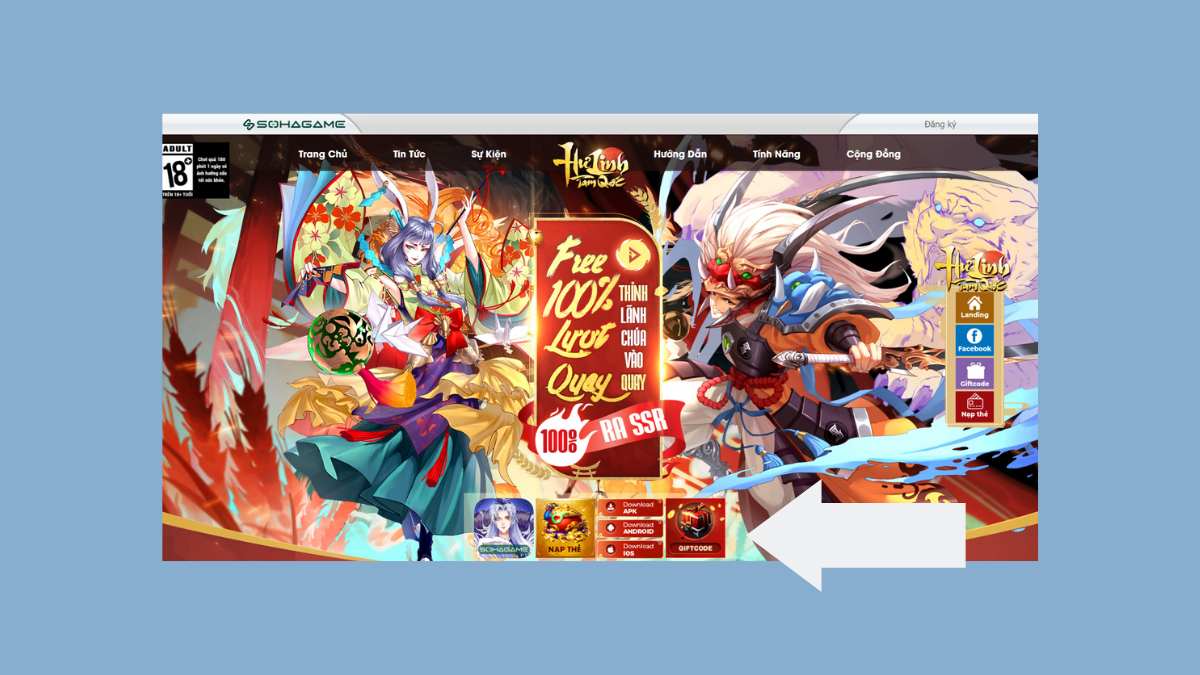 Cách nhận code Hư Linh Tam Quốc mới nhất