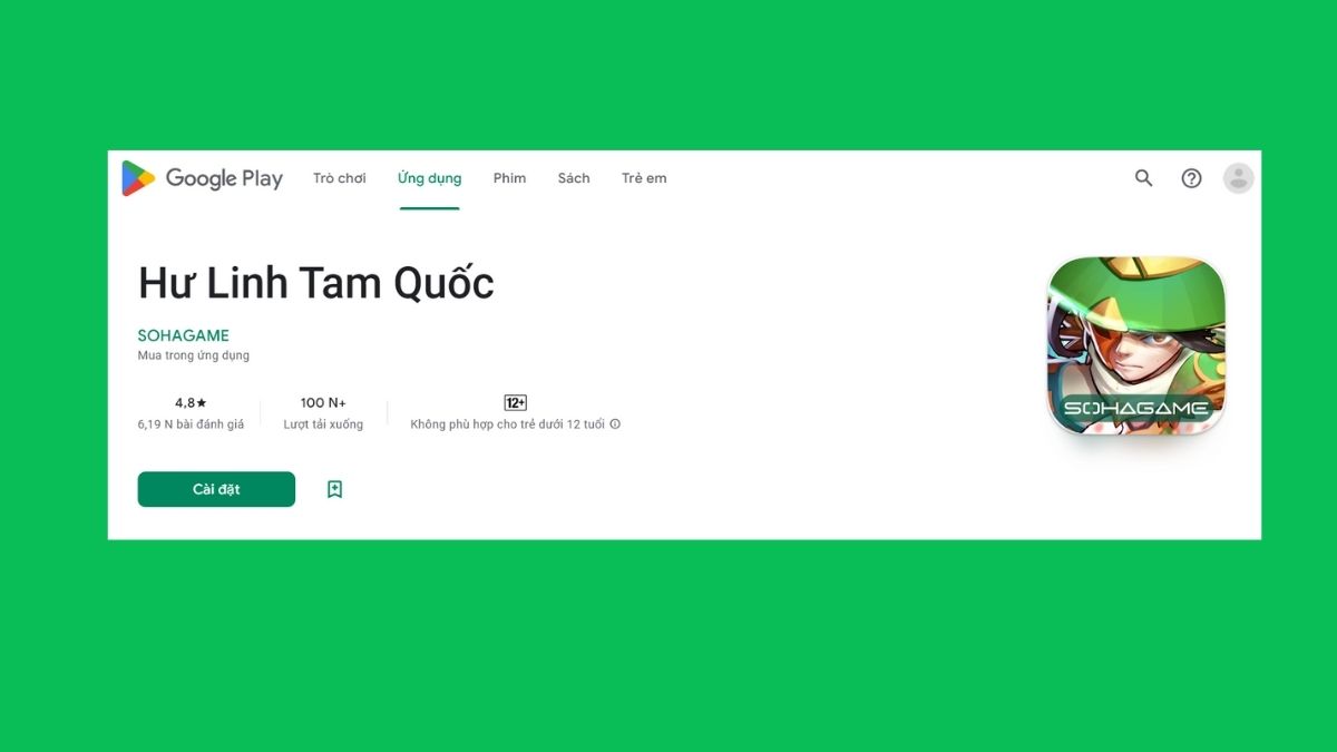 Cách nhập code Hư Linh Tam Quốc 2023 mới nhất bước 1