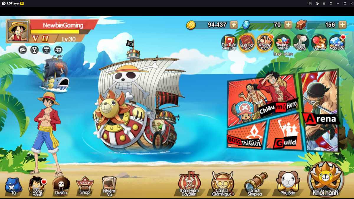 Giftcode Sunny Pirates Wiki cho tân thủ