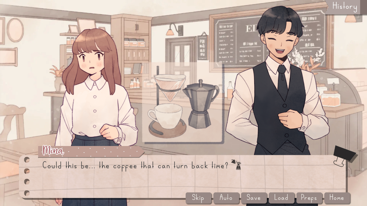 Game mobile novel lãng mạn EDDA cafe