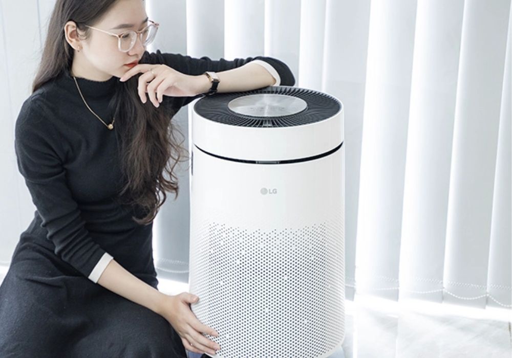 Máy lọc không khí khử mùi LG Puricare Safe Plus AS65GDWHO - Ảnh 2 