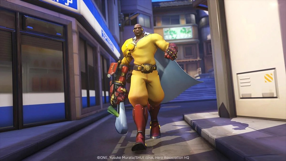Overwatch 2 ra mắt trang phục Saitama