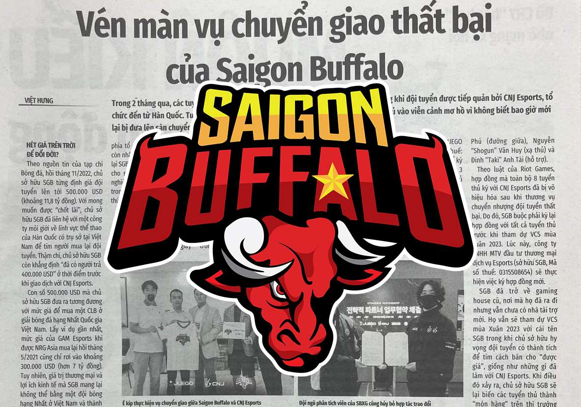 LMHT: Tiết lộ lý do thực sự khiến thương vụ mua lại lớn nhất VCS 2023 giữa SGB và CNJ Esports đổ vỡ