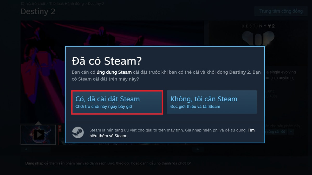 Tải Destiny 2 trên PC