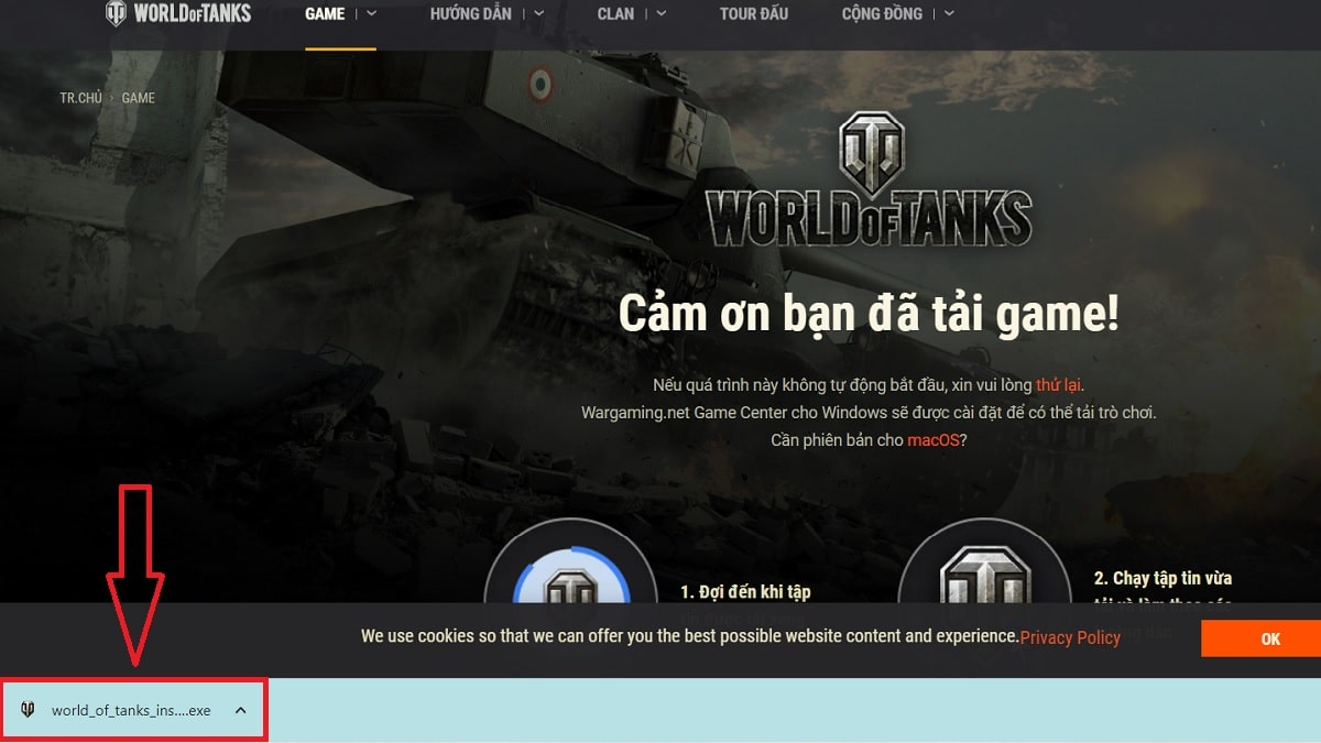 Tải World Of Tanks PC