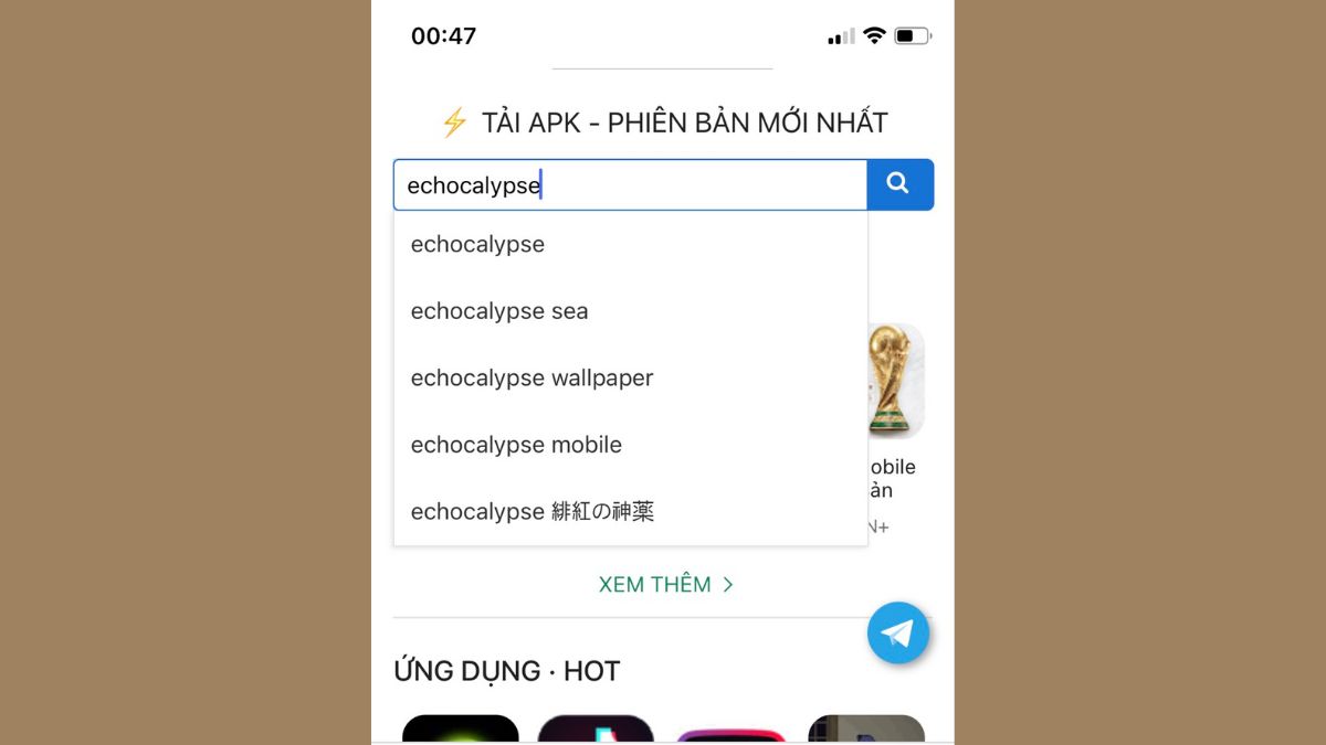 Hướng dẫn cách tải Echocalypse trên iOS bước 2