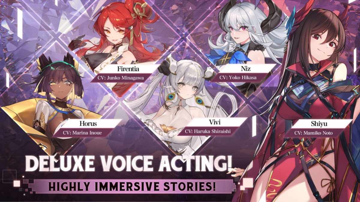 Nhân vật trong game Echocalypse. 