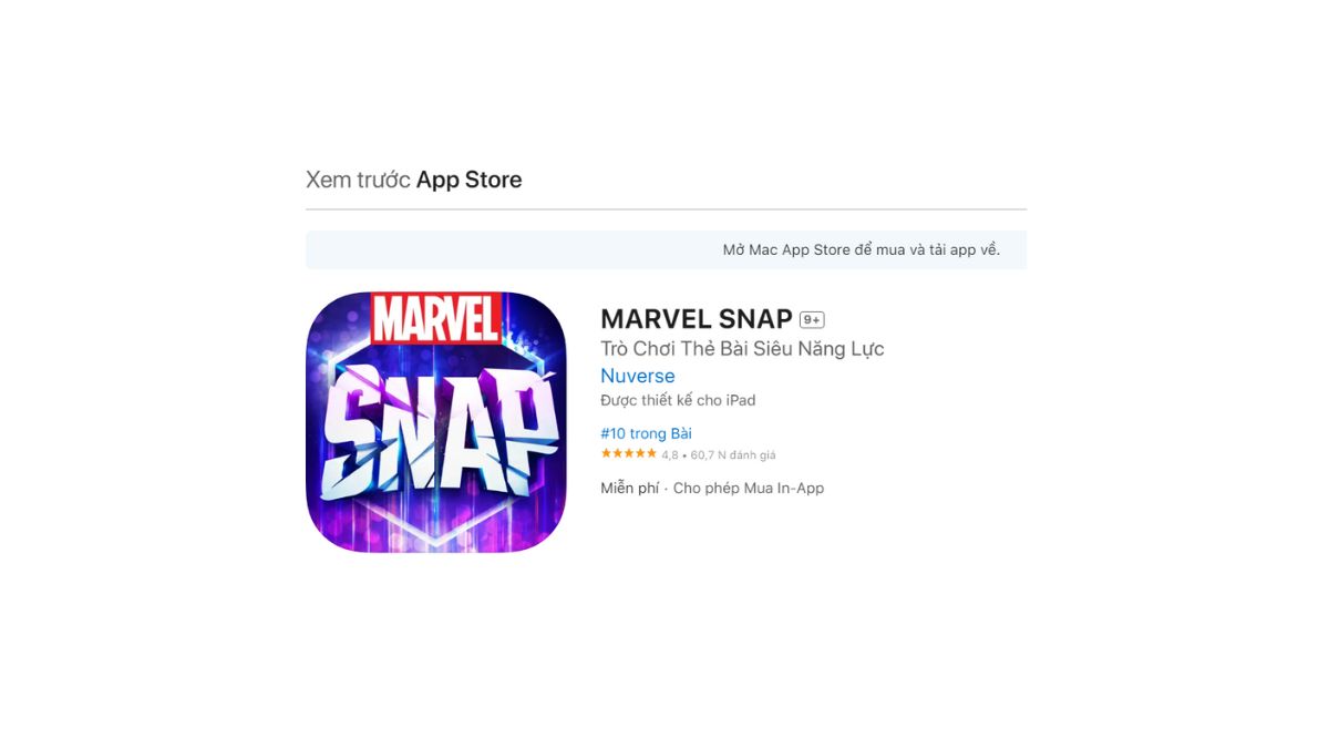 Hướng dẫn cách tải Marvel Snap trên iOS bước 8