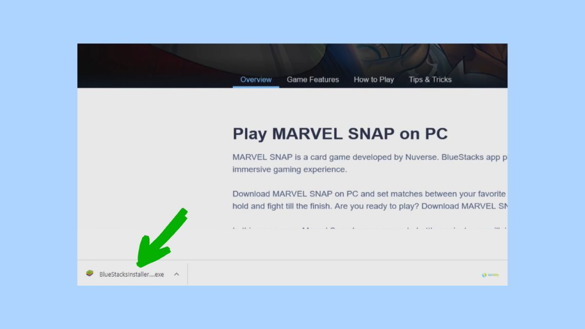 Hướng dẫn cách tải Marvel Snap trên PC bước 2