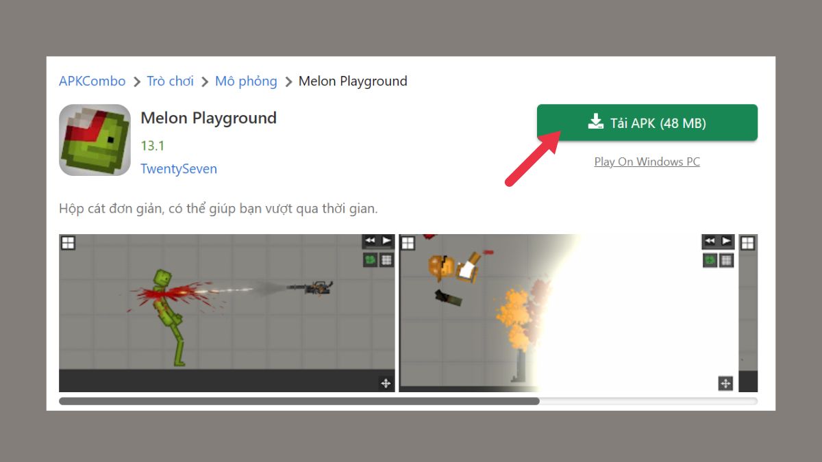 Tải Melon Playground PC