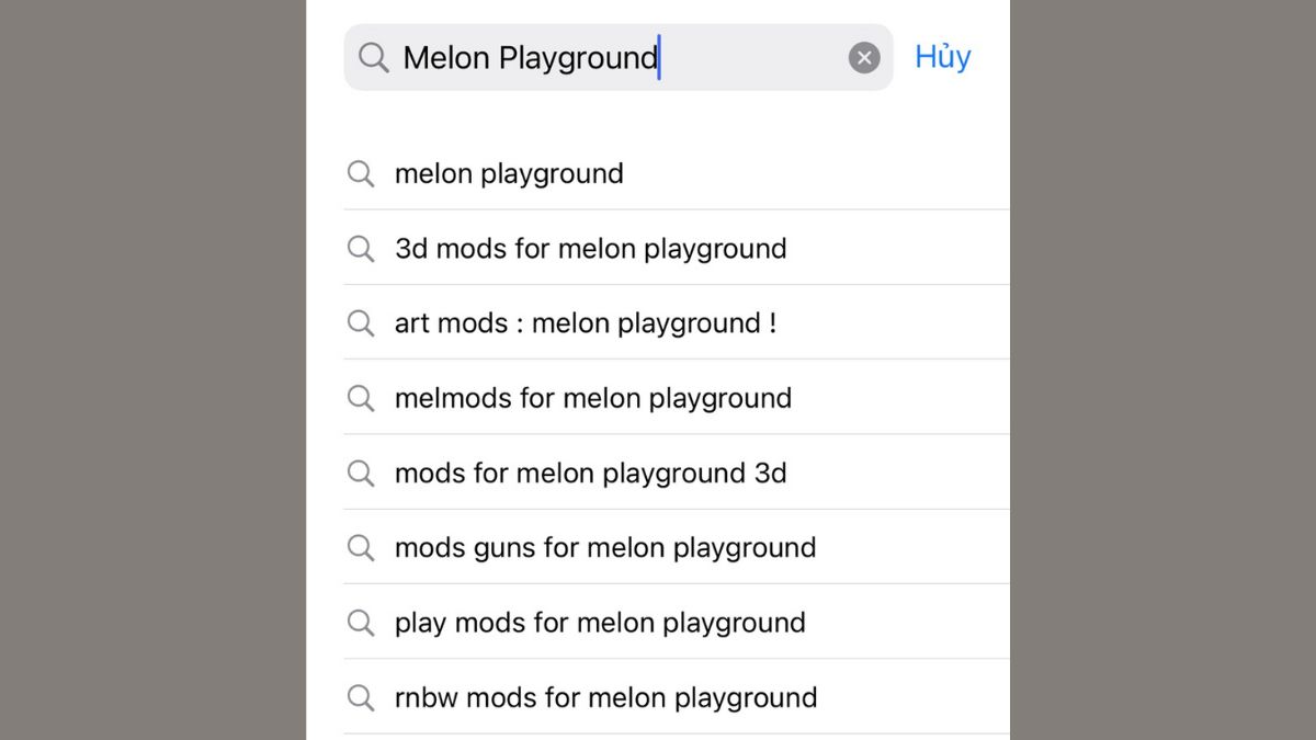 tải Melon Playground trên iOS