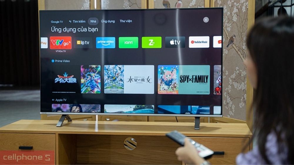 Google Tivi Toshiba 55 inch 4K HDR 55C350LP