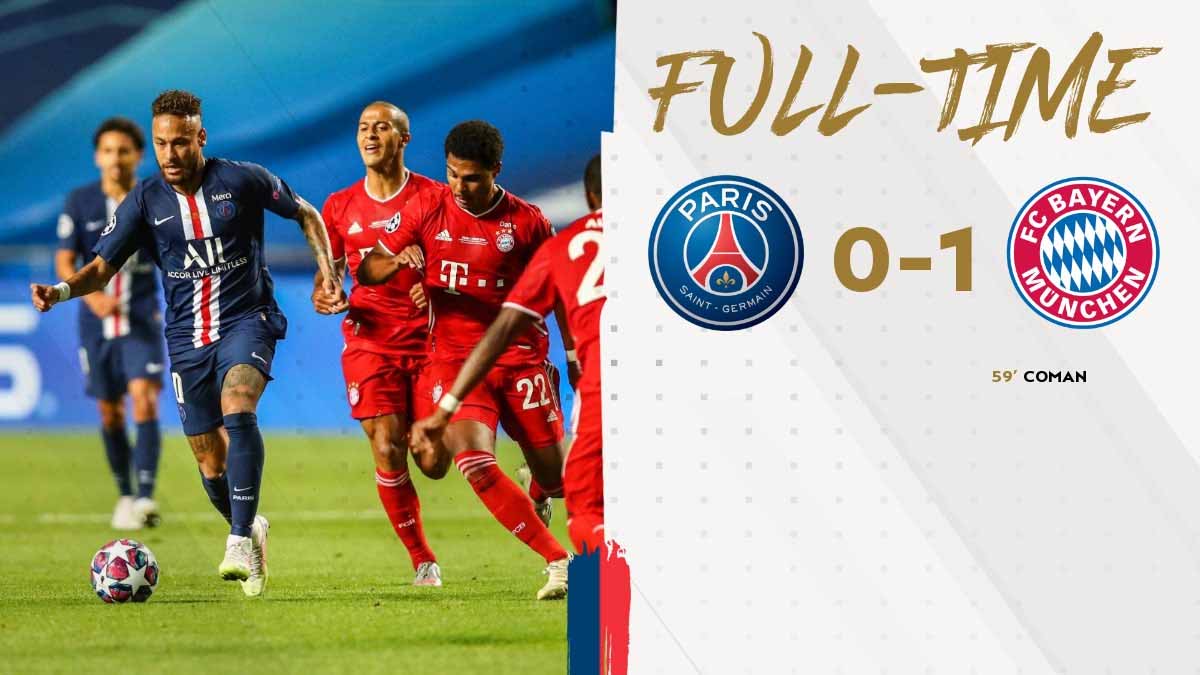 Kết quả trận lượt đi PSG vs Bayern