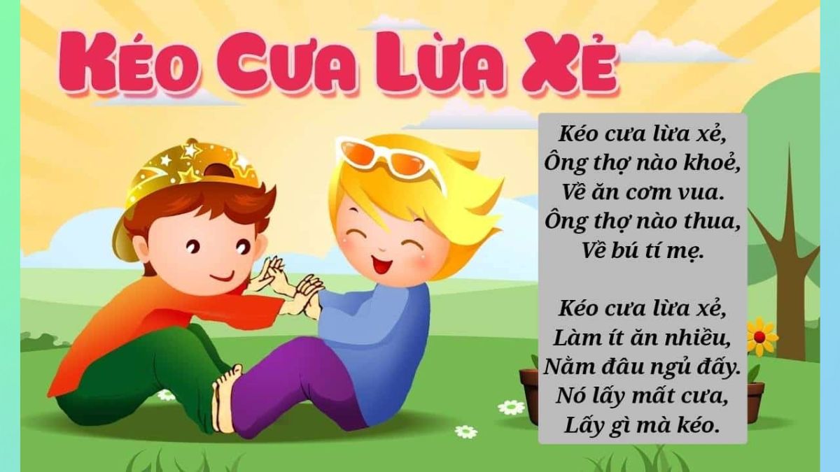 Trò chơi dân gian Việt Nam - Kéo cưa lừa xẻ