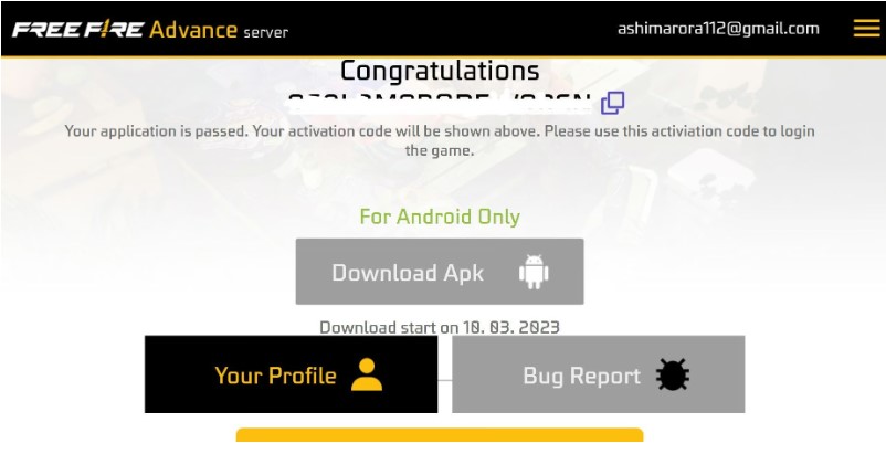 Tải tệp APK xuống máy