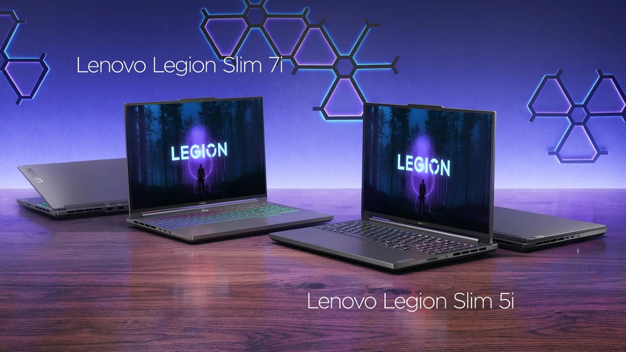 Legion Slim 7i, Slim 5i và LOQ Gaming